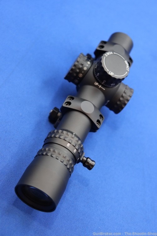 NIGHTFORCE NX8 1-8X24 F1 Riflescope .5 MOA Illuminated Zero Stop Rings LNIB-img-13