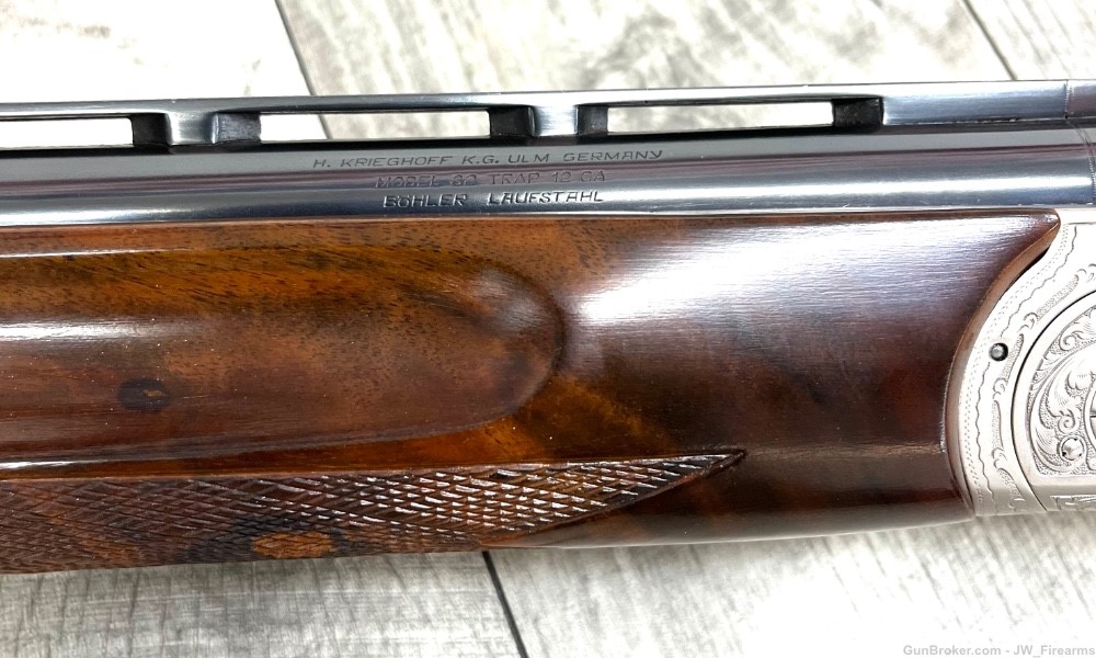 KRIEGHOFF MODEL 32 SAN REMO 12 GAUGE OVER UNDER GREAT CONDITION RARE-img-8