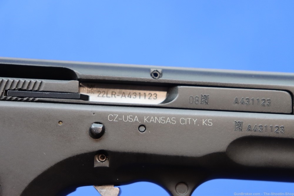 CZ Model 75 KADET Pistol DEDICATED 22LR 4.5" 10RD Mags Steel Frame SA RARE-img-24