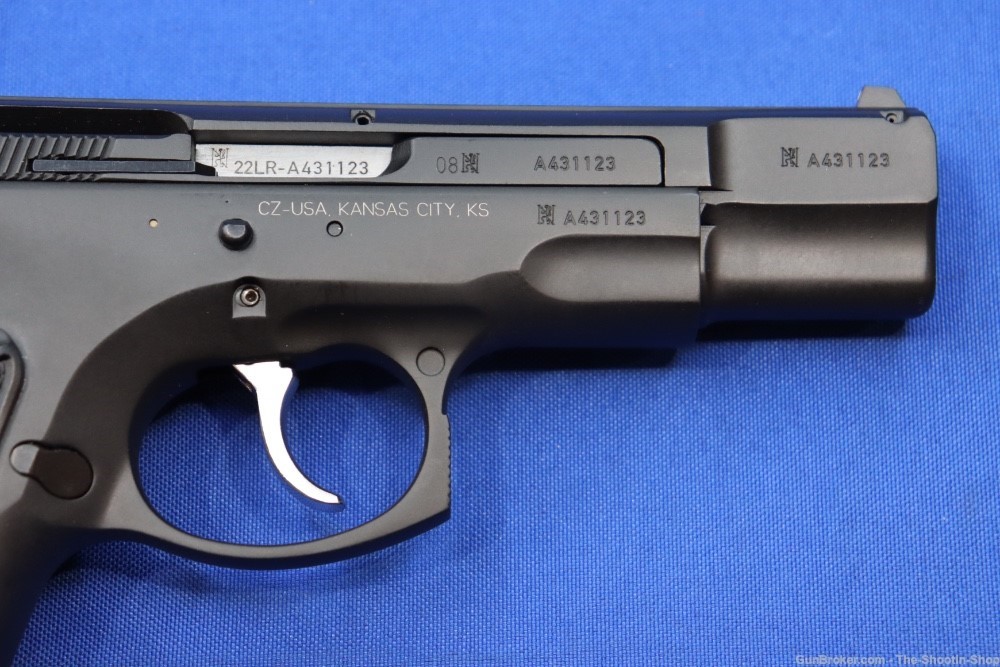 CZ Model 75 KADET Pistol DEDICATED 22LR 4.5" 10RD Mags Steel Frame SA RARE-img-9