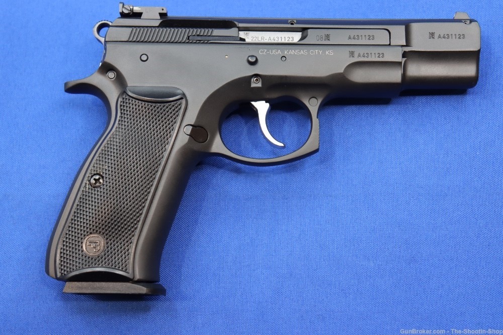 CZ Model 75 KADET Pistol DEDICATED 22LR 4.5" 10RD Mags Steel Frame SA RARE-img-8
