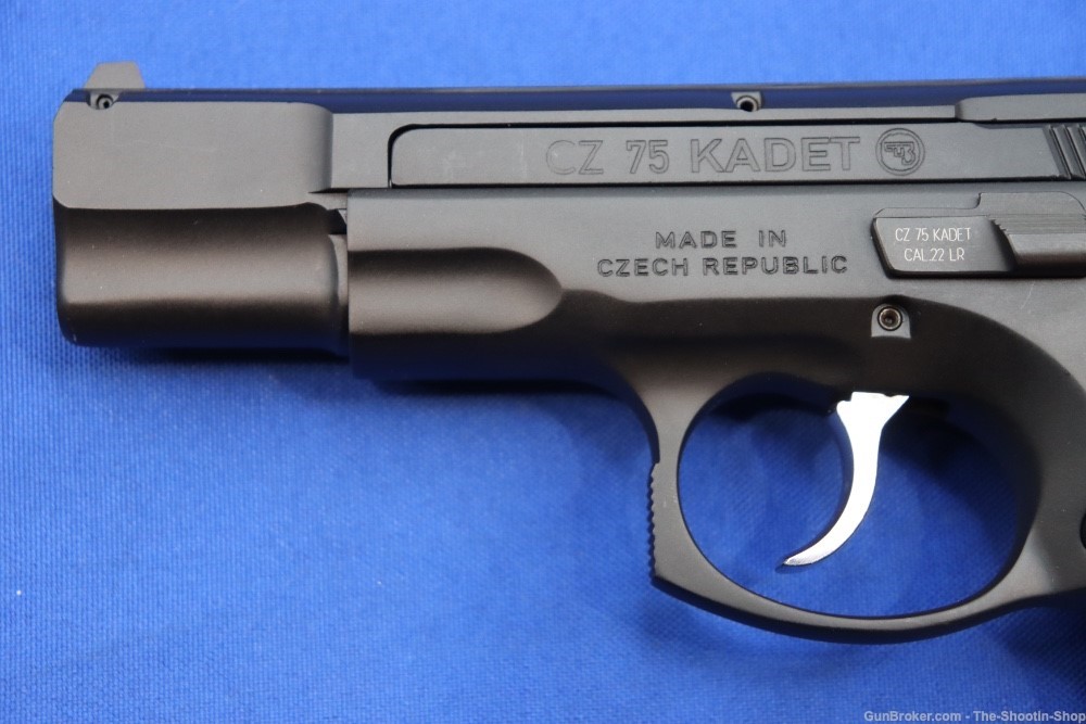 CZ Model 75 KADET Pistol DEDICATED 22LR 4.5" 10RD Mags Steel Frame SA RARE-img-3