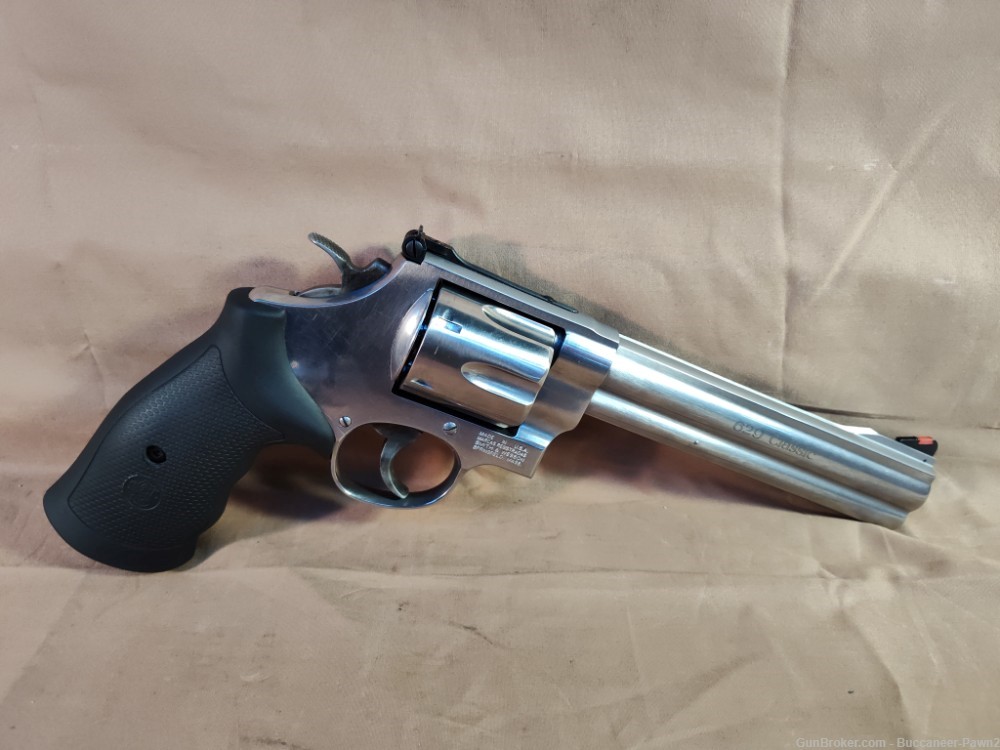 Smith & Wesson 629-8 Classic 6-Shot .44MAG 6.5" Barrel w/ Black Rubber Grip-img-16