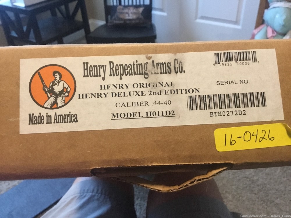 Henry Original Henry Deluxe 2nd Edition 44-40, box & papers-img-11