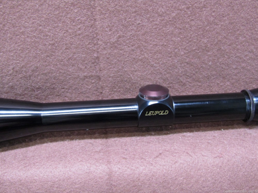 Leupold 12x Fixed Power Golden Rings Rifle Scope Made in 1979-img-2
