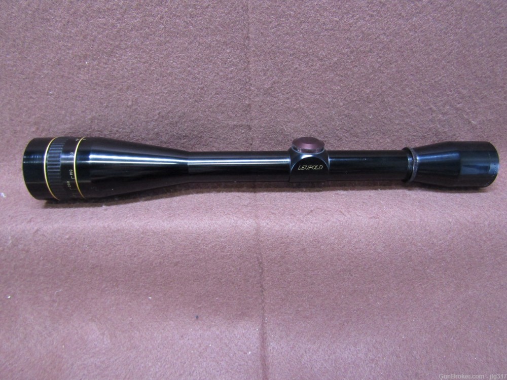 Leupold 12x Fixed Power Golden Rings Rifle Scope Made in 1979-img-0