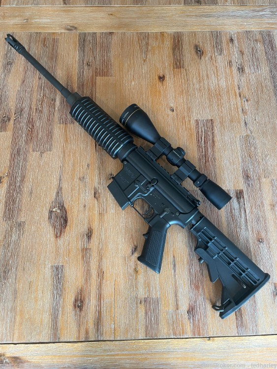 DPMS Model A-15 with Leupold Rifleman 3X9 50m scope -img-0