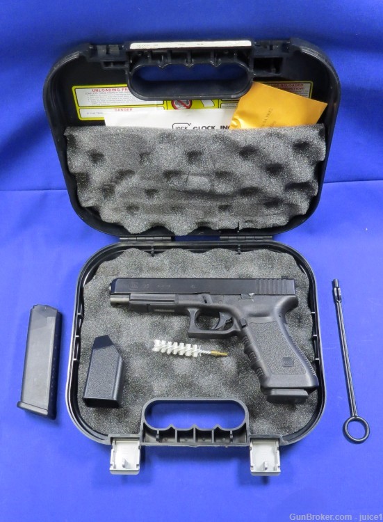 Glock 35 G35 .40S&W 5.3” Semi-Auto Semi-Auto Pistol - Trijicon Night Sights-img-0