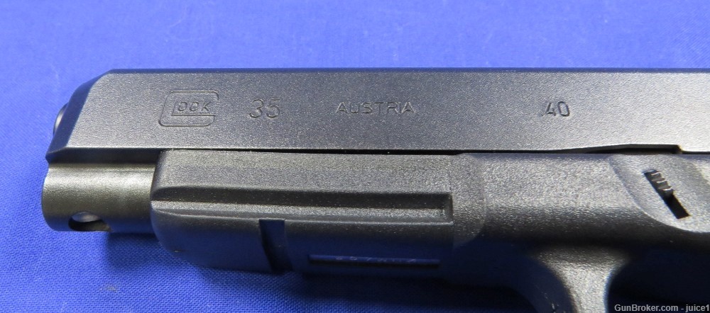 Glock 35 G35 .40S&W 5.3” Semi-Auto Semi-Auto Pistol - Trijicon Night Sights-img-8