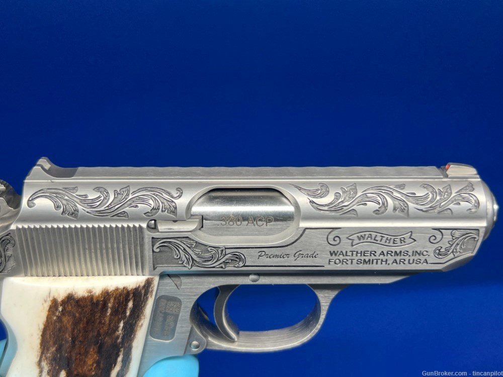 TGW Engraved Walther PPK/S Pistol 380 acp pistol no reserve penny auction-img-11