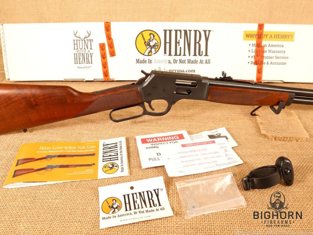 Henry, Big Boy, Steel Side Gate, .45 Colt, 20" Lever-Action Rifle -img-0