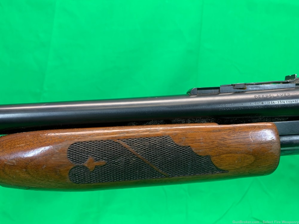 Ithaca Model 37 Deer Slayer Featherlight 12 gauge 20” barrel-img-14