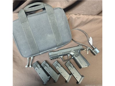 Archon Firearms Gen 1 Type B 9mm Semi-Compact Pistol w/ Case & 4 Mags