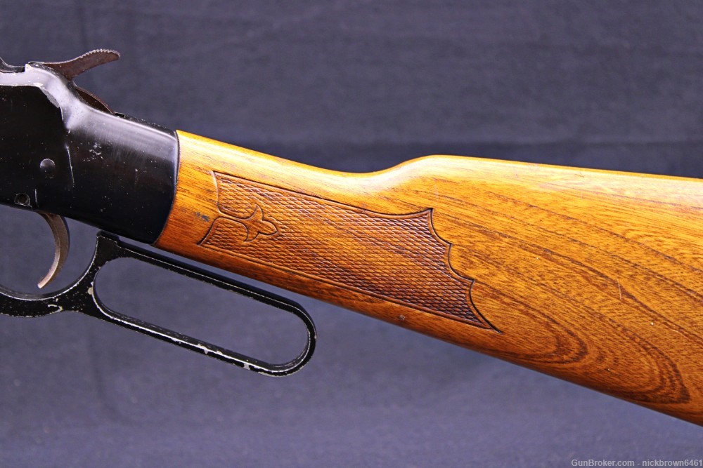 ITHACA M-49 22 S/L/LR M49 MARTINI STYLE LEVER CHECKERED WALNUT STOCK-img-4