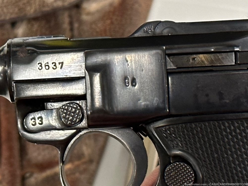 DWM German Luger 9mm pistol + holster & 3 mags-img-10