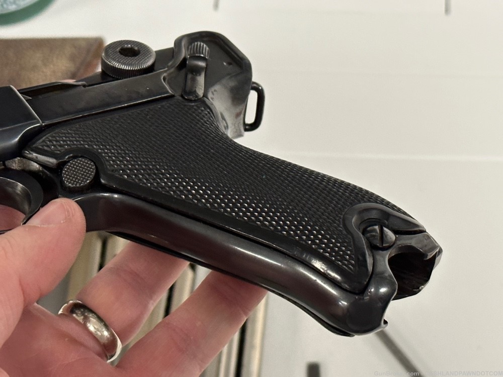 DWM German Luger 9mm pistol + holster & 3 mags-img-12