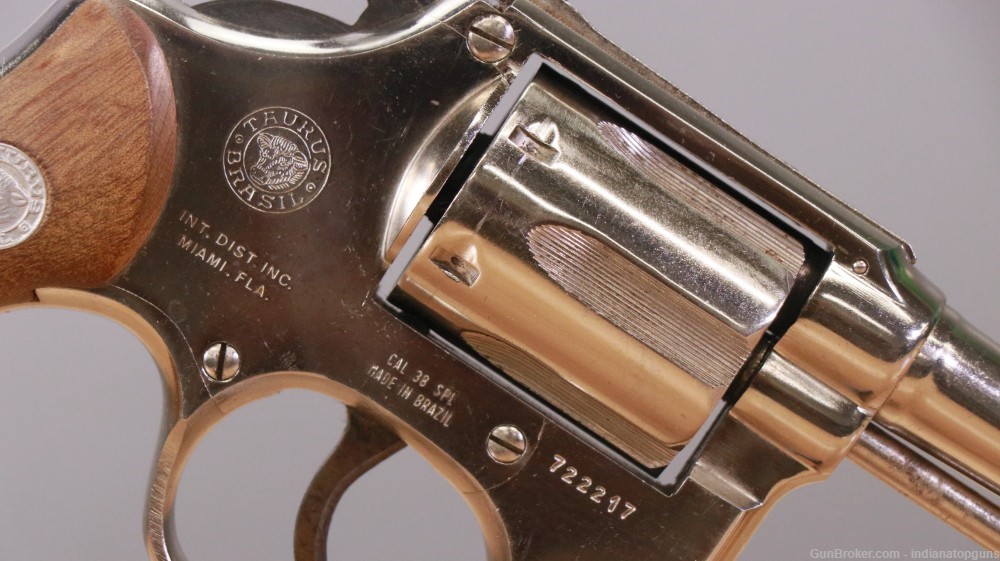 Penny Auction Taurus Model 84 38 Special 4" Revolver-img-7