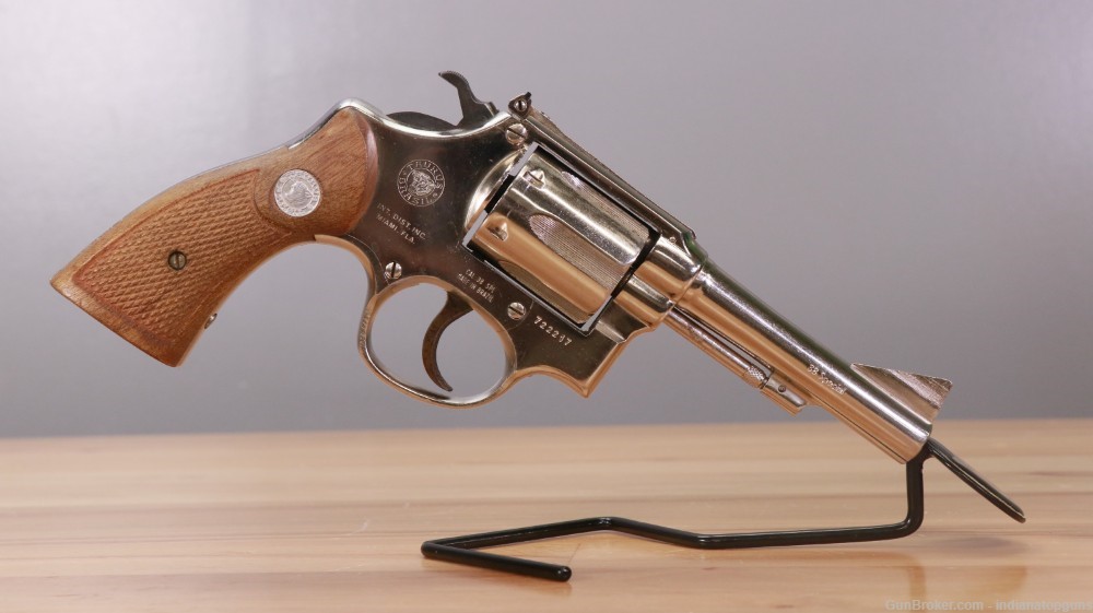 Penny Auction Taurus Model 84 38 Special 4" Revolver-img-5