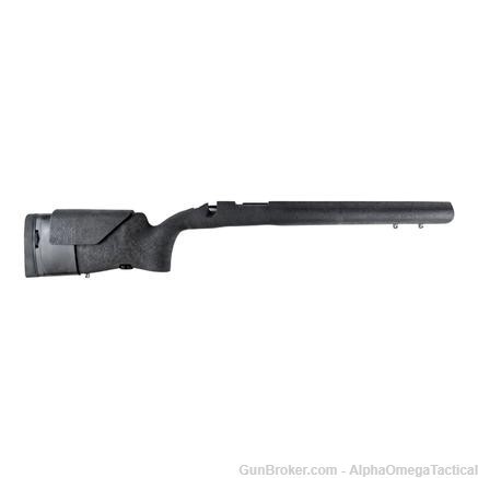 HS Precision PST026 Long Action Rifle Stock for Remington 700 Black-img-0