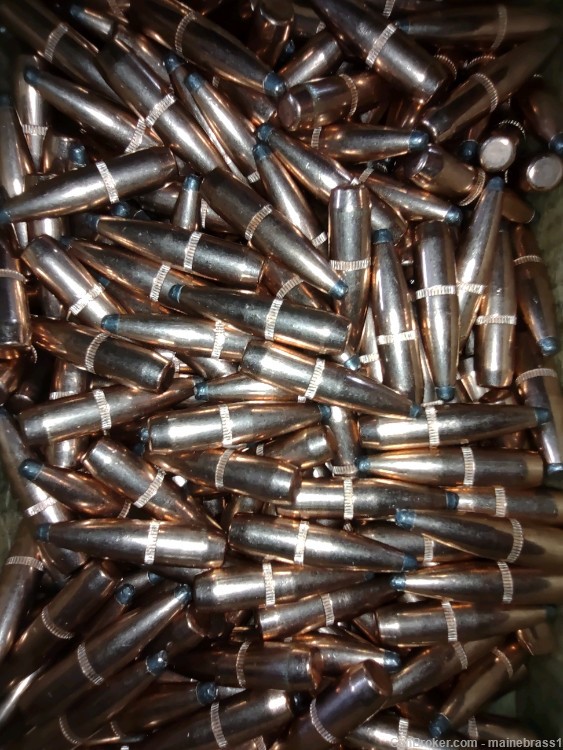25-06, .257 Cal 117 gr Hornady Interlock Pulled Bullets 100ct -img-0