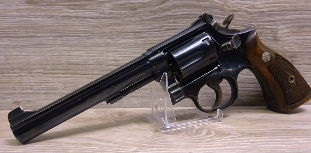 SMITH & WESSON 14-2 38 Revolver 6" - NO RESERVE-img-1