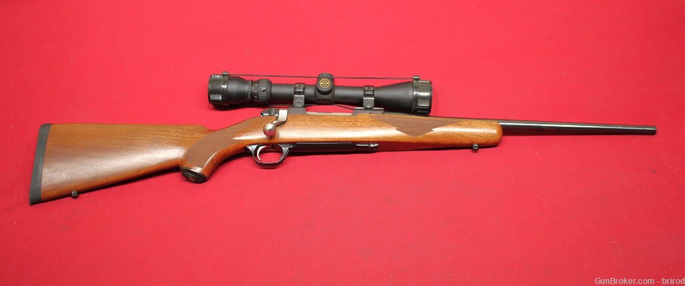 Ruger M77 Compact .243 Bolt Rifle - 16.5" Barrel, Youth, 12.5" LOP - 2002-img-0
