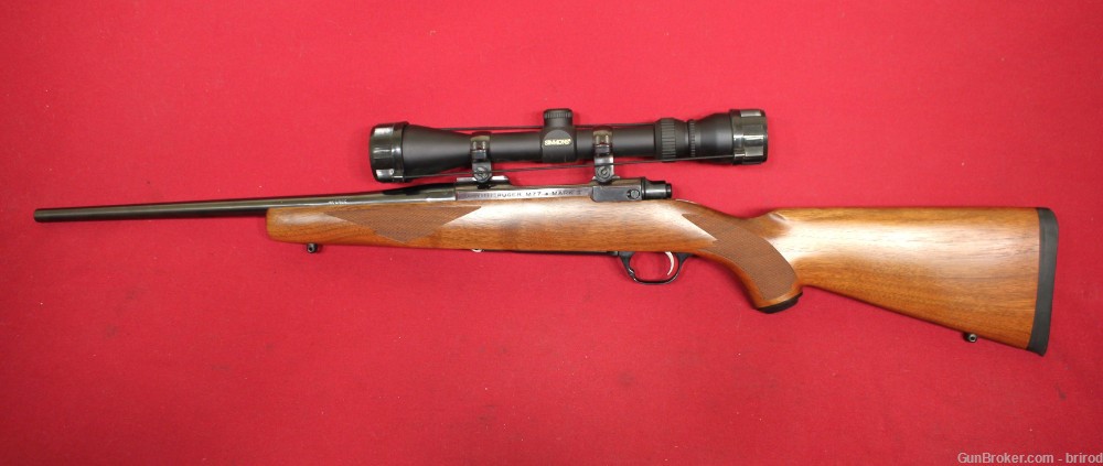 Ruger M77 Compact .243 Bolt Rifle - 16.5" Barrel, Youth, 12.5" LOP - 2002-img-3