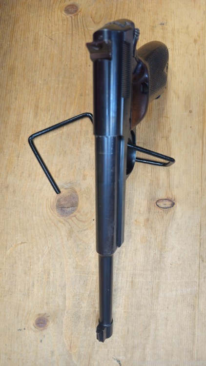 Walther Olympia 1925 series 22lr, 7 1/2 inch barrel, Rare, Early magazine.-img-7