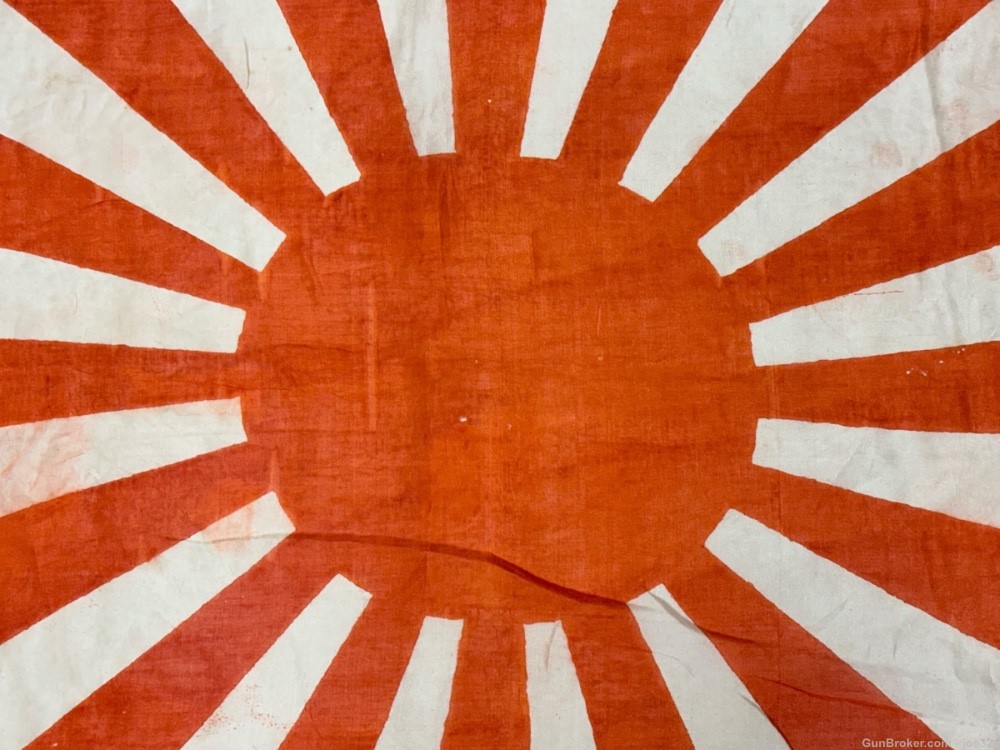 WW2 Japanese Rising Sun Flag Army WWII imperial Japan silk -img-7