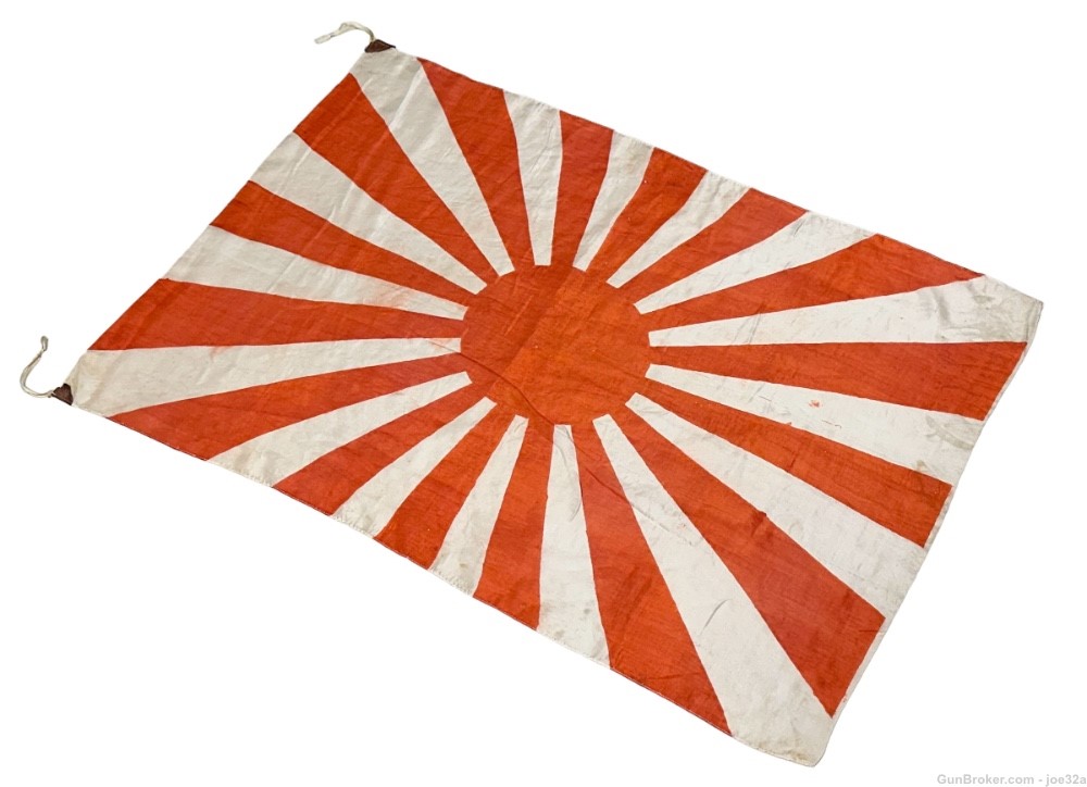 WW2 Japanese Rising Sun Flag Army WWII imperial Japan silk -img-8