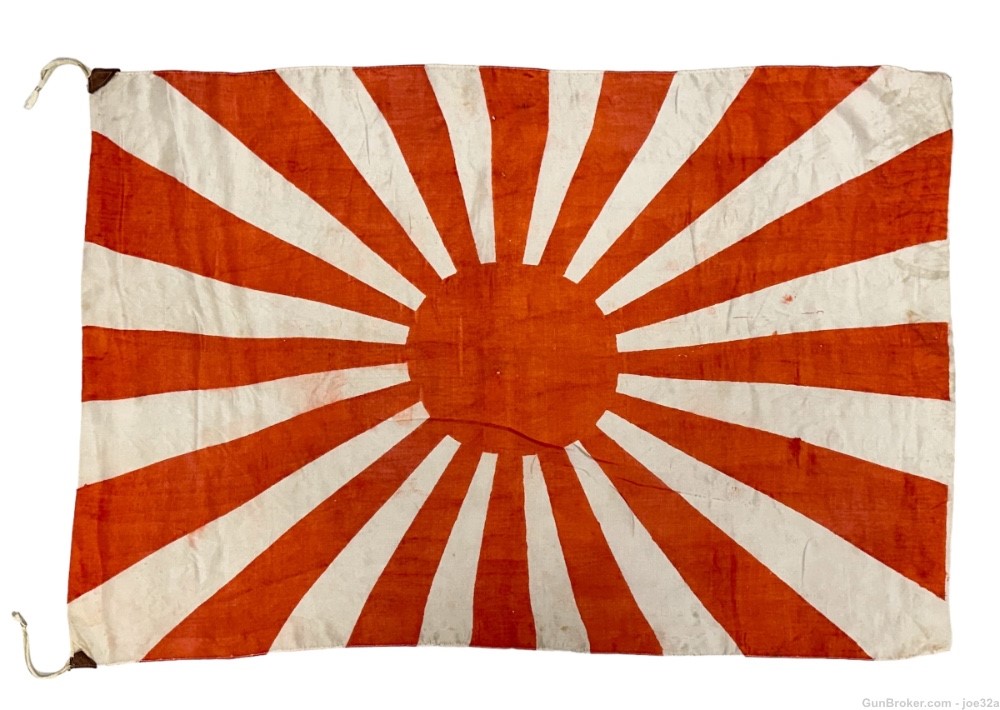 WW2 Japanese Rising Sun Flag Army WWII imperial Japan silk -img-0
