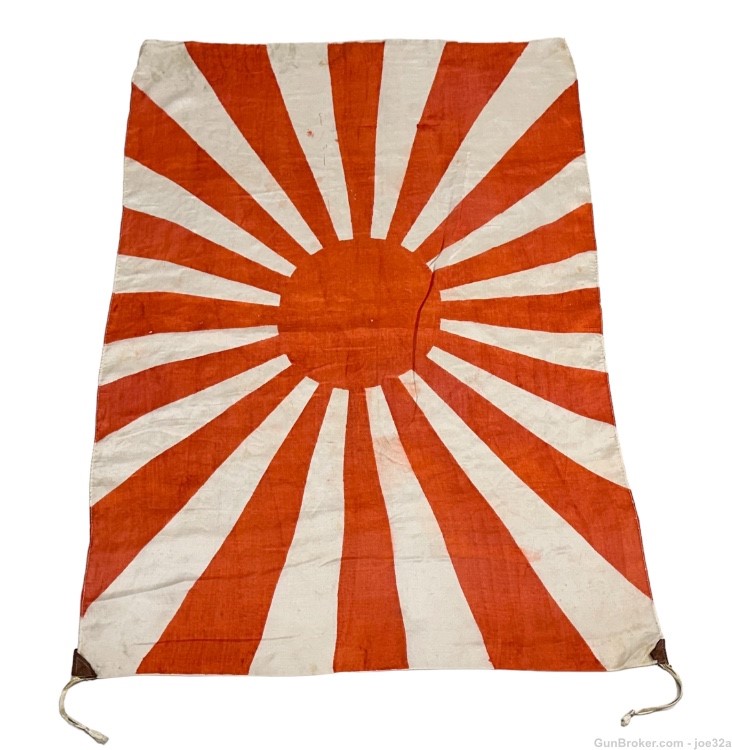 WW2 Japanese Rising Sun Flag Army WWII imperial Japan silk -img-3