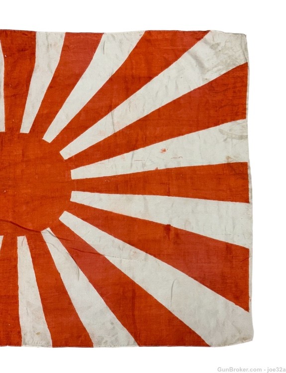 WW2 Japanese Rising Sun Flag Army WWII imperial Japan silk -img-6