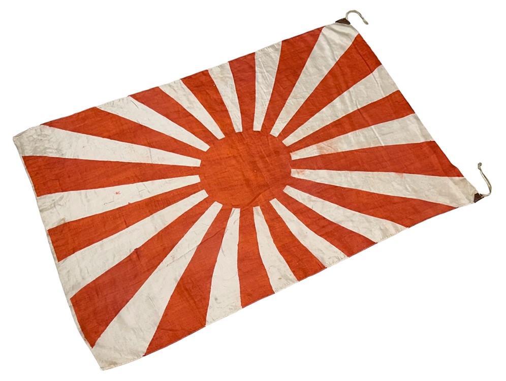 WW2 Japanese Rising Sun Flag Army WWII imperial Japan silk -img-10