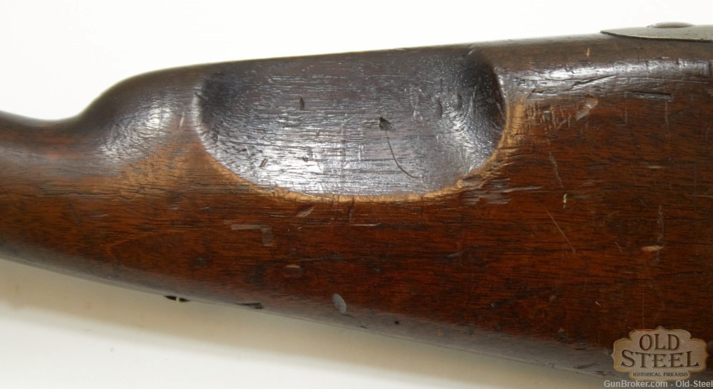 Belgian Terssen 1868 Carbine 8mm Antique Breech Loader Trapdoor-img-27
