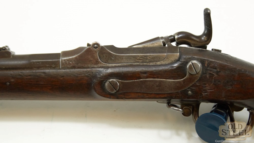 Belgian Terssen 1868 Carbine 8mm Antique Breech Loader Trapdoor-img-23