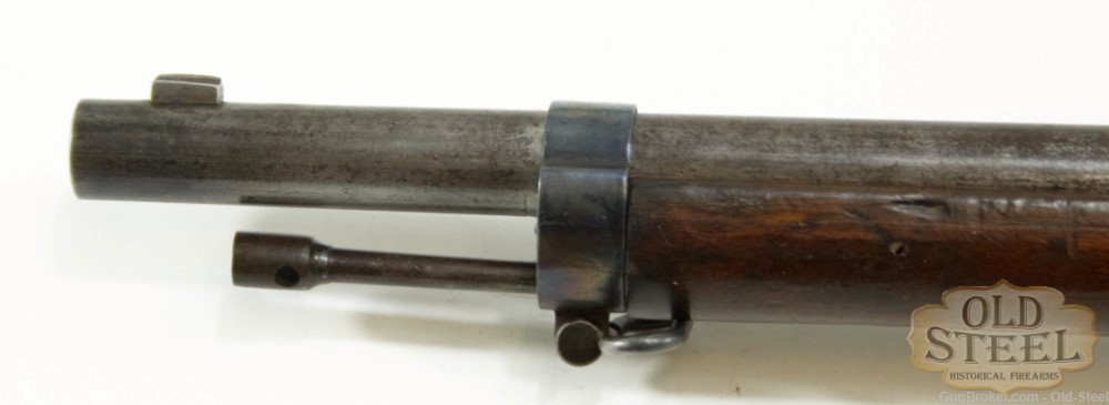 Belgian Terssen 1868 Carbine 8mm Antique Breech Loader Trapdoor-img-19