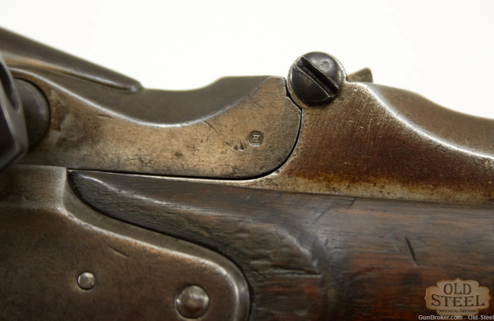 Belgian Terssen 1868 Carbine 8mm Antique Breech Loader Trapdoor-img-13