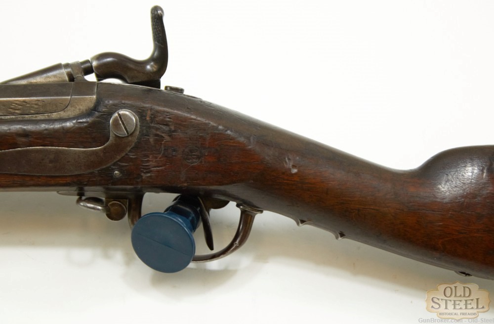 Belgian Terssen 1868 Carbine 8mm Antique Breech Loader Trapdoor-img-24