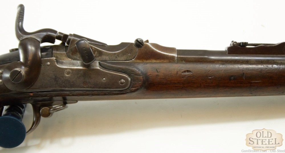 Belgian Terssen 1868 Carbine 8mm Antique Breech Loader Trapdoor-img-7