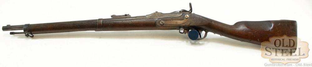 Belgian Terssen 1868 Carbine 8mm Antique Breech Loader Trapdoor-img-18