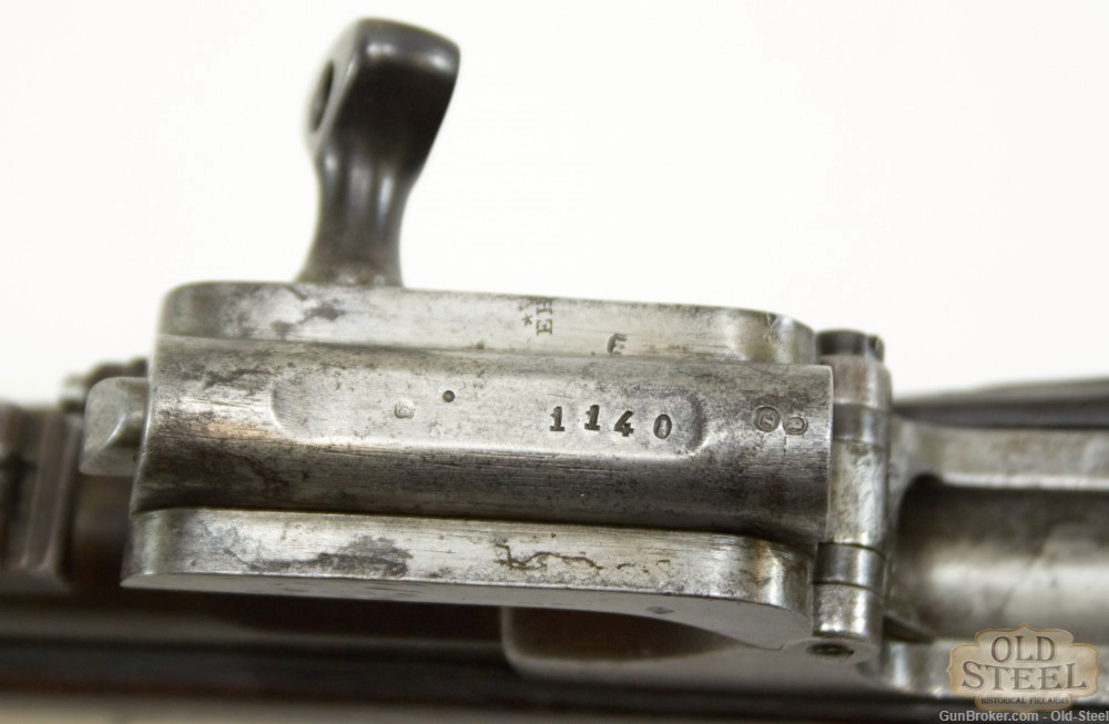 Belgian Terssen 1868 Carbine 8mm Antique Breech Loader Trapdoor-img-35