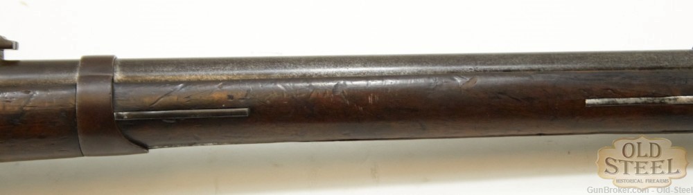 Belgian Terssen 1868 Carbine 8mm Antique Breech Loader Trapdoor-img-9