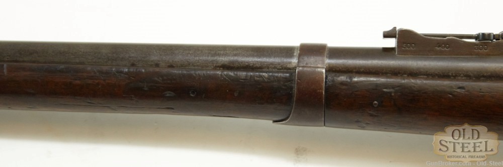 Belgian Terssen 1868 Carbine 8mm Antique Breech Loader Trapdoor-img-21