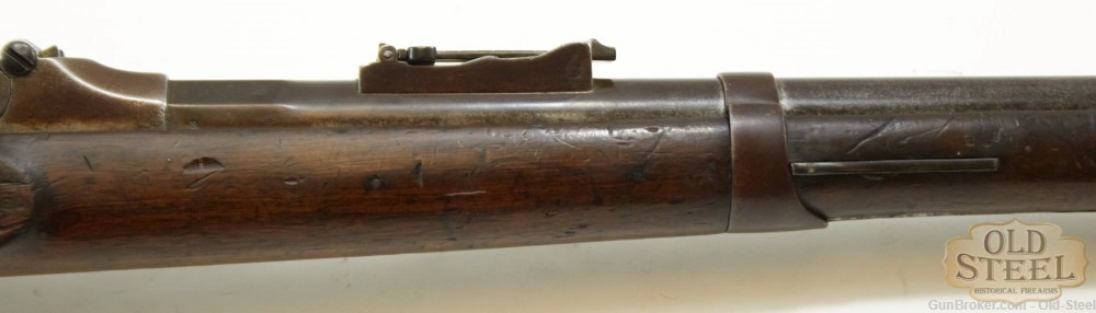 Belgian Terssen 1868 Carbine 8mm Antique Breech Loader Trapdoor-img-8