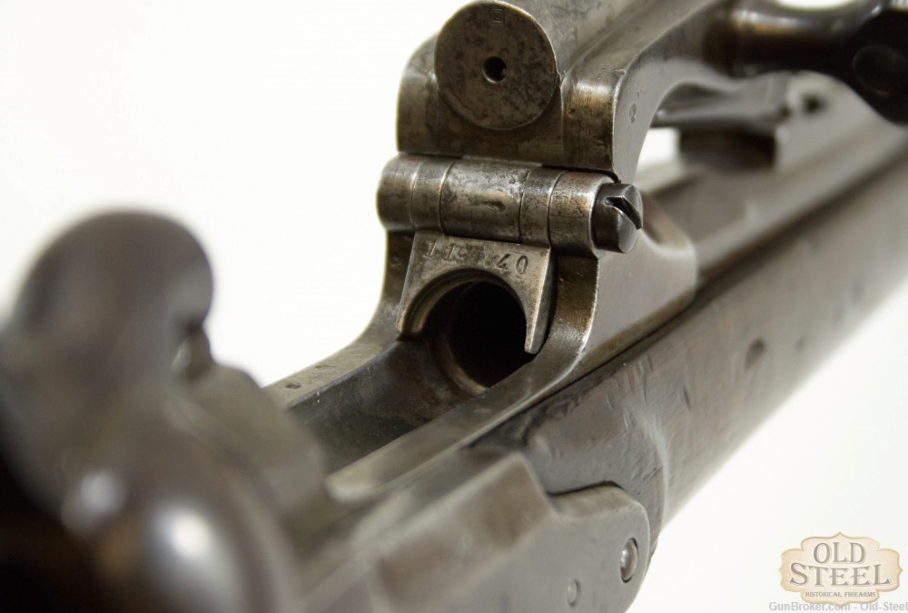 Belgian Terssen 1868 Carbine 8mm Antique Breech Loader Trapdoor-img-38