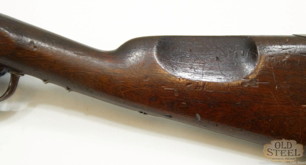Belgian Terssen 1868 Carbine 8mm Antique Breech Loader Trapdoor-img-25