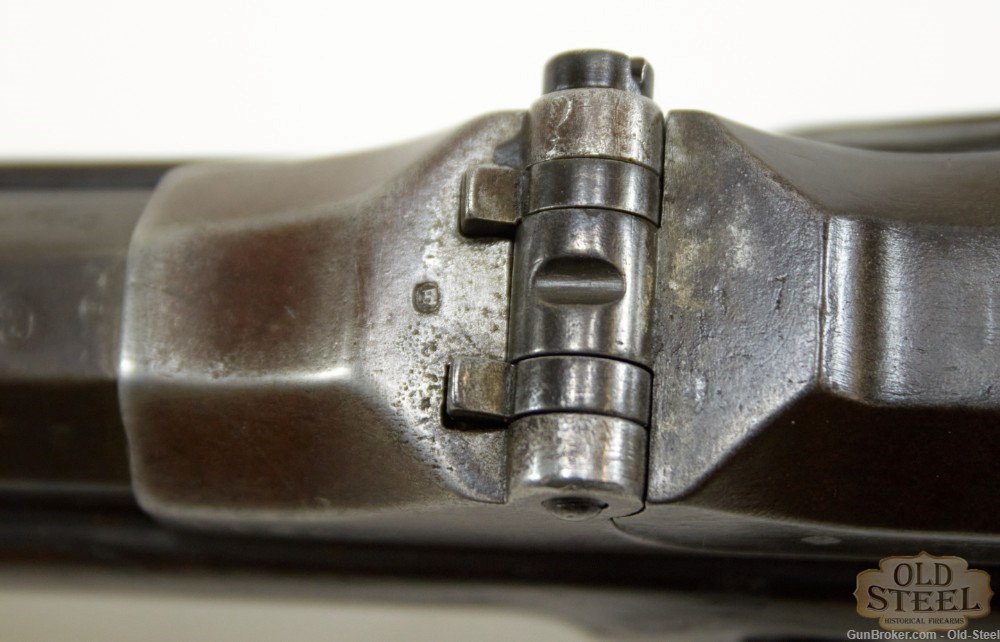 Belgian Terssen 1868 Carbine 8mm Antique Breech Loader Trapdoor-img-33