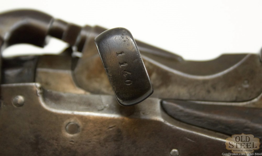 Belgian Terssen 1868 Carbine 8mm Antique Breech Loader Trapdoor-img-15