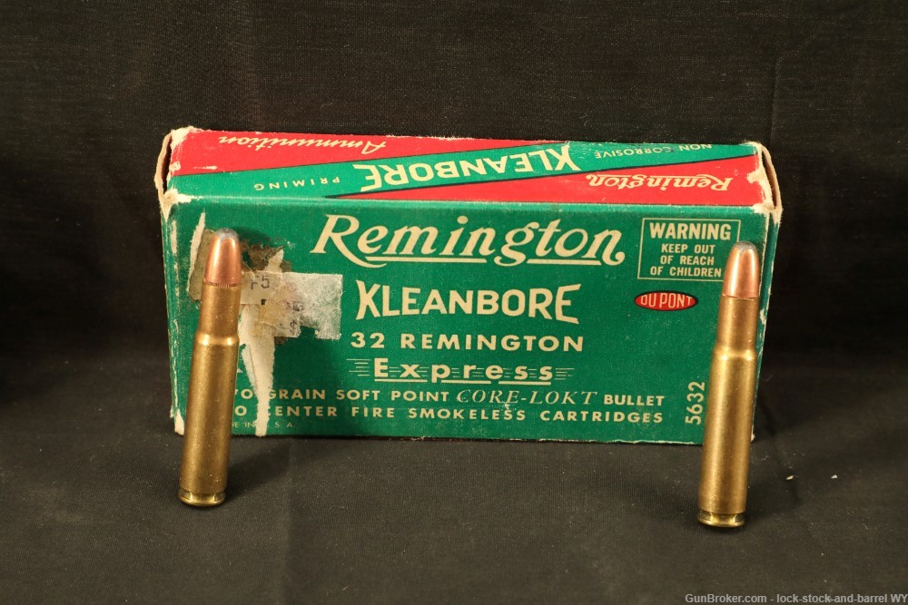 62x Vintage Remington .32 Rem Ammo-img-5